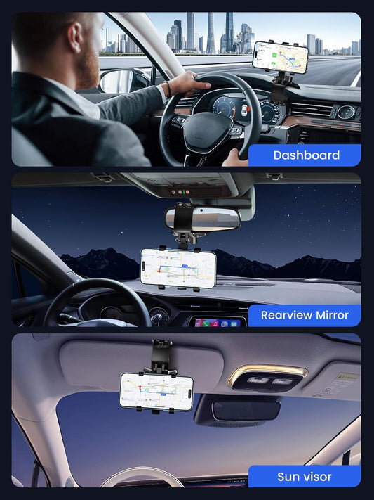 Secure Magnetic Phone Mount — Hands-Free Driving in Seconds  (Simple. Clear. Trustworthy.)